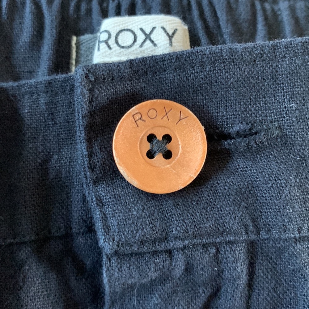 Roxy Oceanside High Waist Cotton Linen pants EUC - Picture 14 of 16